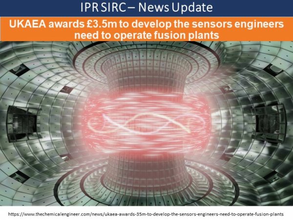 https://www.thechemicalengineer.com/news/ukaea-awards-35m-to-develop-the-sensors-engineers-need-to-operate-fusion-plants~