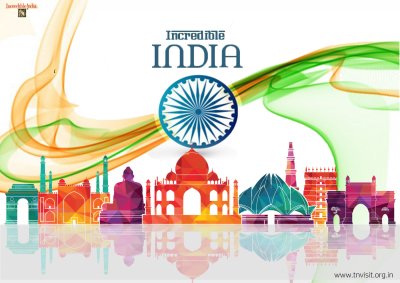 incredibleindia-skyline-vector-illustration