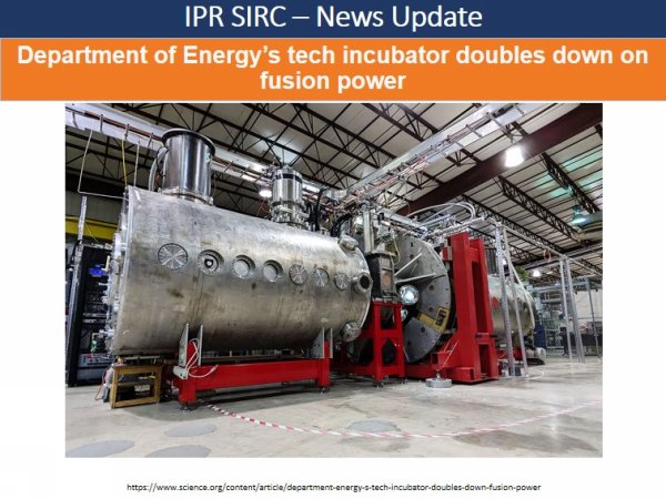 https://www.science.org/content/article/department-energy-s-tech-incubator-doubles-down-fusion-power~