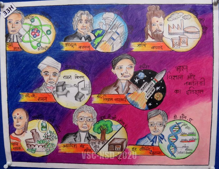 2nd Hindi Poster_33H_Shruti H Ramani_SG Dholakiya Memorial School_Rajkot